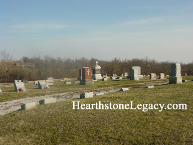 St. Mary's Catholic Cemetery near Higginsville, Missouri in Lafayette County, MO 02
